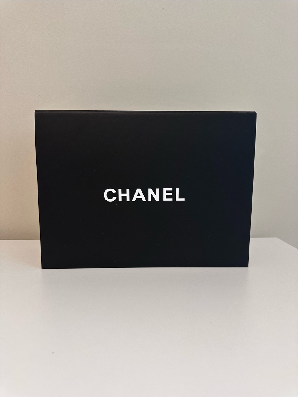 CHANEL Large Black Magnetic Closure Box